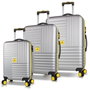 Zoozie Bags Set de maletas de 3 piezas gris